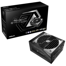 Fonte ASRock Taichi, 1300W, 80 Plus Titanium, Cybenetics Titanium, Full Modular, ATX 3.1, PCIe 5.1, Preto, TC-1300T