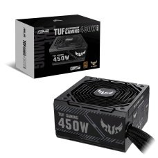 Fonte Asus TUF Gaming 450W, 80 Plus Bronze, TUF-GAMING-450B, 90YE00D3-B0NA00