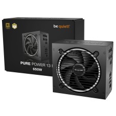 Fonte Be Quiet Pure Power 13 M, 650W, 80 Plus Gold, PFC Ativo, Full Modular, Preto, BP025BR