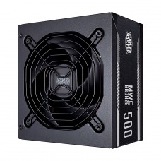 Fonte Cooler Master MWE 500W, Com Cabo, 80 Plus Bronze, PFC Ativo, MPX-5001-ACAAB-US