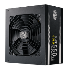 Fonte Cooler Master MWE 550 - V2, 550W, 80 Plus Gold, PFC Ativo, Full Modular, MPE-5501-AFAAG-BR
