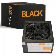 Fonte Duex DX500FSE, 500W, Bivolt, PFC Ativo, Black
