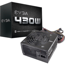 Fonte EVGA 430 W1 430W, 80 Plus White, PFC Ativo, 100-W1-0430-KR