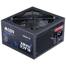 Fonte Fortrek Black Hawk, 650W, 80 Plus Bronze, PFC Ativo, Preto, 83589