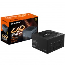 Fonte Gigabyte GP-UD850GM PG5, 850W, 80 Plus Gold, PFC Ativo, Full Modular, PCIe 5.0, Preta, GP-UD850GM PG5 GBR2