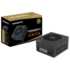 Fonte Gigabyte P850GM 850W, 80 Plus Gold, Full Modular, PFC Ativo, GP-P850GM