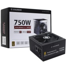 Fonte Xilence by be quiet! XN173 | XP750MR9.2, 750W, 80 Plus Gold, PFC Ativo, Full Modular, Preto