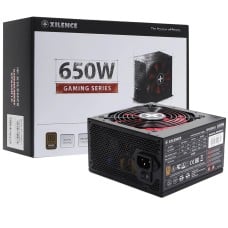 Fonte Xilence by be quiet! XN220BR, 650W, 80 Plus Bronze, PFC Ativo, Preto, XP650R10 BR