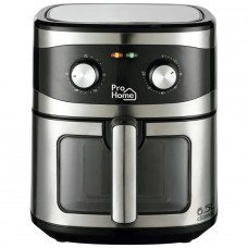 Fritadeira Elétrica Air Fryer Pro Home Classic, Com Visor, Capacidade 6.5L, 110V, Preto e Inox, PH-AF-CL1500WS7LS110A