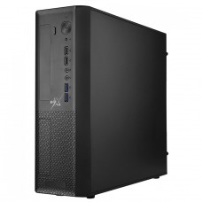 Gabinete Brx Horizontal Slim SFF ST-01, Micro Tower, Sem Fonte, Preto, ST-01 SFF - Open Box