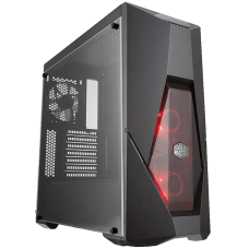 Gabinete Gamer Cooler Master, Masterbox K500L, Mid Tower, Acrílico, Black, Sem Fonte, Com 3 Fans