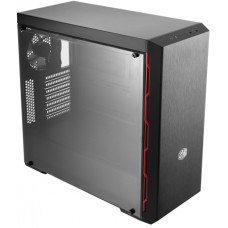 Gabinete Gamer Cooler Master Masterbox MB600L, Mid Tower, Lateral em Acrílico, Black, Sem Fonte, Com 1 Fan, MCB-B600L-KANN-S00