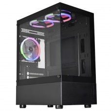 Gabinete Gamer Aquario K-MEX Medusa II CG-02TW, Mid Tower, Vidro