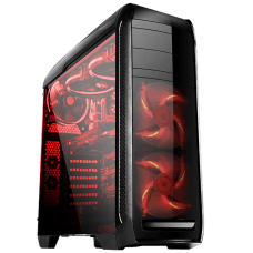 Gabinete Gamer Bluecase BG-024, Mid Tower, S-Fan, Black, S-Fonte