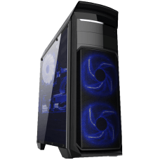 Gabinete Gamer Bluecase BG-110, Mid Tower, S-Fan, Lateral em Acrílico, Black, S-Fonte, 03888-MIKB 