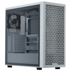 Gabinete Gamer Cooler Master Elite 502 Lite, Vidro Temperado, Mid Tower, ATX, Com 1 Fan, Branco, E502L-WGNN-S00