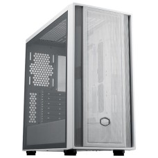 Gabinete Gamer Cooler Master MasterBox 600 Lite, Mid-Tower, Vidro Temperado, ATX, Branco, Sem Fans, MB600L-WGNN-S00
