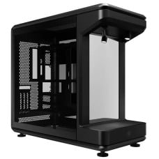Gabinete Gamer Cooler Master MasterFrame 360 Stage Mirror, ARGB, Vidro Temperado, Mid Tower, ATX, Preto, MF360-KHNN-S01