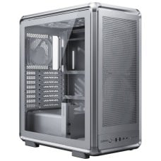 Gabinete Gamer Cooler Master MasterFrame 500 Mesh, Mid-Tower, Vidro Temperado, E-ATX, Prata, Com 3 Fans, MF500M-SHNN-S00