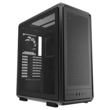 Gabinete Gamer Cooler Master MasterFrame 500 Mesh, Mid-Tower, Vidro Temperado, E-ATX, Preto, Com 3 Fans, MF500M-KHNN-S00