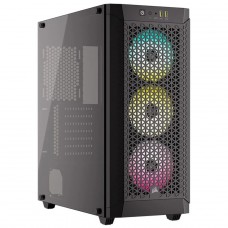 Gabinete Gamer Corsair 4000D Airflow, Mid Tower, ATX, Black