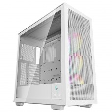 Gabinete Gamer DeepCool Morpheus WH, Full Tower, Vidro Temperado, E-ATX, White, Sem Fonte, Com 3 Fans ARGB, R-MORPHEUS-WHAPA1-G-1