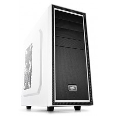 Gabinete Gamer DeepCool Tesseract WH, Mid Tower, Com 1 Fan, White, Sem Fonte, DP-CCATX-TSRWHBF