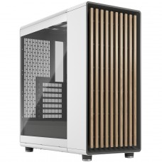 Gabinete Gamer Fractal Design North Chalk White TG, Mid Tower, Vidro Temperado, ATX, Sem Fonte, Com 2 Fans, FD-C-NOR1C-04