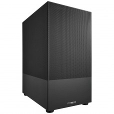 Gabinete Gamer FSP S110 Black, Mid Tower, mATX, Sem Fonte, Com 1 Fan, Preto