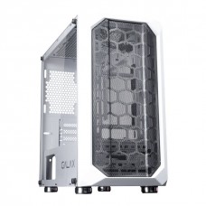 Gabinete Gamer Galax Nebulosa, Mini Tower, Vidro Temperado, White, Sem Fonte, Sem Fan, GX700WH