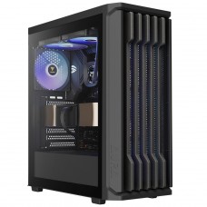 Gabinete Gamer Gamdias Aura GC11 ARGB, Mid Tower, Vidro Temperado, ATX, Sem Fonte, Com 4 Fans, Preto