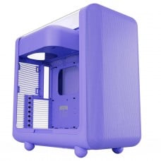 Gabinete Gamer Hyte X50 Taro Milk, Mid Tower, Vidro Temperado, EATX, Sem Fans, Roxo, CS-HYTE-X50G-TM