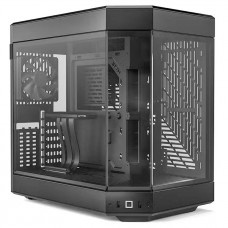 Gabinete Gamer Hyte Y60, Mid Tower, Vidro Temperado, ATX, Sem Fonte, Com 3 fans, Black, CS-HYTE-Y60-B