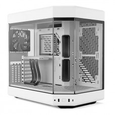 Gabinete Gamer Hyte Y60 Snow, Mid Tower, Vidro Temperado, ATX, Sem Fonte, Com 3 fans, White, CS-HYTE-Y60-WW