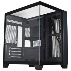 Gabinete Gamer K-MEX Aquario Visão CG-0725, Mid Tower, Vidro Temperado, m-ATX, Sem Fan, Preto, CG0725RH001CB0X - OPEN BOX