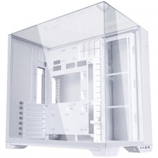 Gabinete Gamer Lian Li 011 Vision Compact, Mid Tower, Vidro Temperado, E-ATX, Sem Fonte, Sem Fan, White, O11VPW-M WHITE