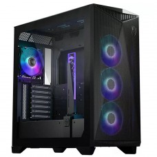 Gabinete Gamer MSI MPG Gungnir 300R AirFlow, Mid Tower, Vidro Temperado, E-ATX, Sem Fonte, Com 4 Fans ARGB, Preto, 306-7G21R21-W57