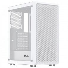 Gabinete Gamer Ninja Cloud, Mid Tower, Vidro Temperado, ATX, White, Sem Fonte, Sem Fan