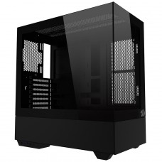 Gabinete Gamer Redragon Reflect Pro, Mid Tower, Vidro Temperado, E-ATX, Sem Fonte, Sem Fans, Preto, CA-607B