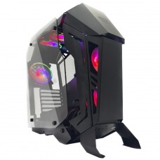 Gabinete Gamer Storm-Z Sharp, Mid Tower, Vidro Temperado, E-ATX, Black, Sem Fonte, Sem Fan, GABSZSHARP