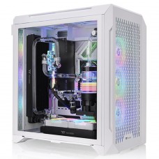 Gabinete Gamer Thermaltake CTE C700 Air Snow, Branco, Mid Tower, Vidro Temperado, E-ATX, Sem Fonte, Com 3 Fans, CA-1X7-00F6WN-00