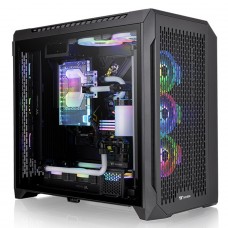 Gabinete Gamer Thermaltake CTE C750 Air, Preto, Full Tower, Vidro Temperado, E-ATX, Sem Fonte, Com 3 Fans, CA-1X6-00F1WN-00