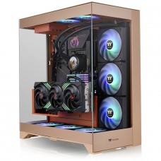 Gabinete Gamer Thermaltake CTE E550 TG Gravel Sand, Mid Tower, Vidro Temperado, E-ATX, Sem Fonte, Sem Fans, CA-1Z8-00MGWN-00