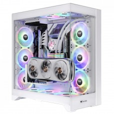 Gabinete Gamer Thermaltake CTE E600 MX SNOW, Mid Tower, Vidro Temperado, E-ATX, Sem Fonte, Sem Fans, White, CA-1Y3-00M6WN-00