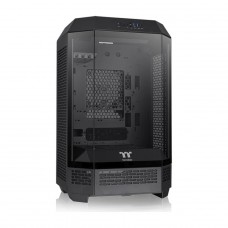 Gabinete Gamer Thermaltake The Tower 300, Micro Tower, Vidro Temperado, mATX, Sem Fonte, Com 2 Fans, Black, CA-1Y4-00S1WN-00