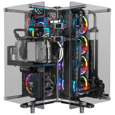 Gabinete Gamer Thermaltake Core P90, Mid Tower, Vidro Temperado, Black, S-Fonte, CA-1J8-00M1WN-00