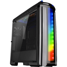 Gabinete Gamer Thermaltake Versa C22 RGB, Mid Tower, Com 1 Fan, Black, Sem Fonte, CA-1G9-00M1WN-00