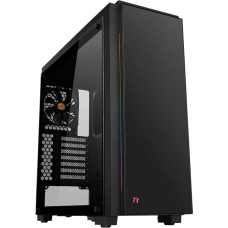 Gabinete Gamer Thermaltake Versa C23 TG RGB, Mid Tower, Com 1 Fan, Vidro Temperado, Black, Sem Fonte, CA-1H7-00M1WN-00