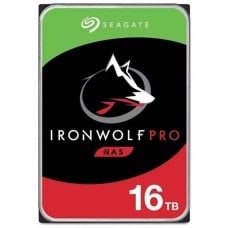 HD Seagate IronWolf Pro, NAS, 16TB, Sata III, 7200RPM, 256MB, 3.5, ST16000NT001