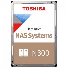 HD Toshiba N300 8TB, 7200RPM, 512MB, NAS, 3.5, Aplicação em IA, HDWG780XZSTA